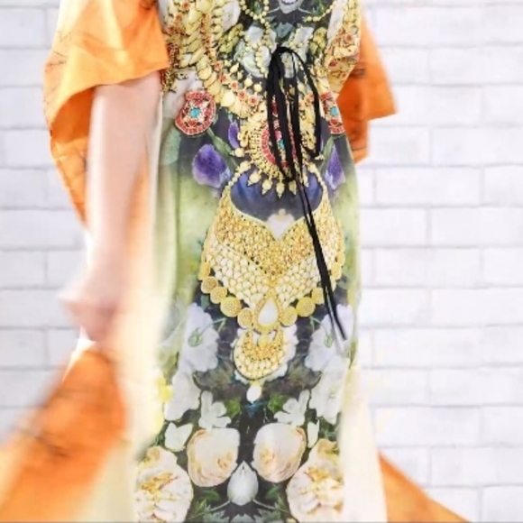 KAFTAN DRESS/COVER UP - Picture 8 of 9